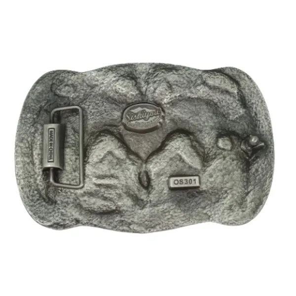 Large Belt Buckle Celtic Chaos Star back