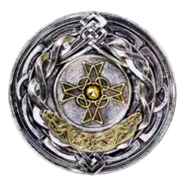 Guertelschnalle Keltisches Kreuz