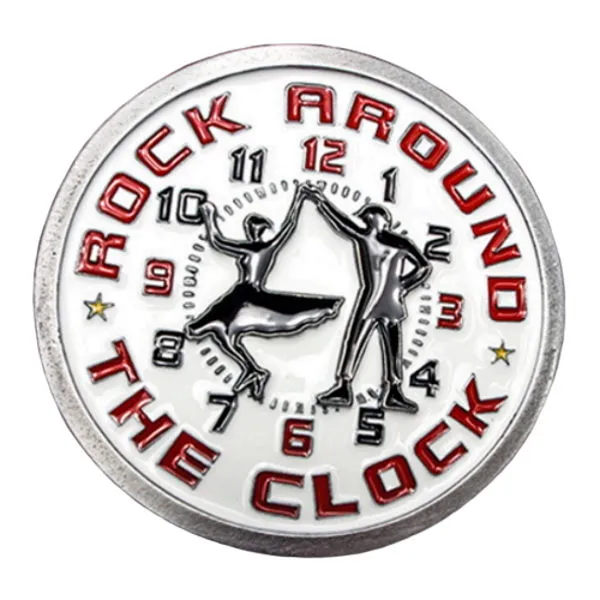 Guertelschnalle Rock around the clock
