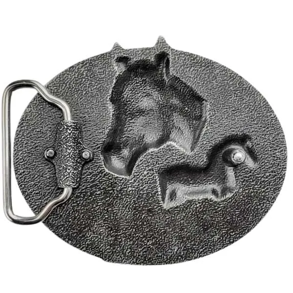 Belt Buckle Horses