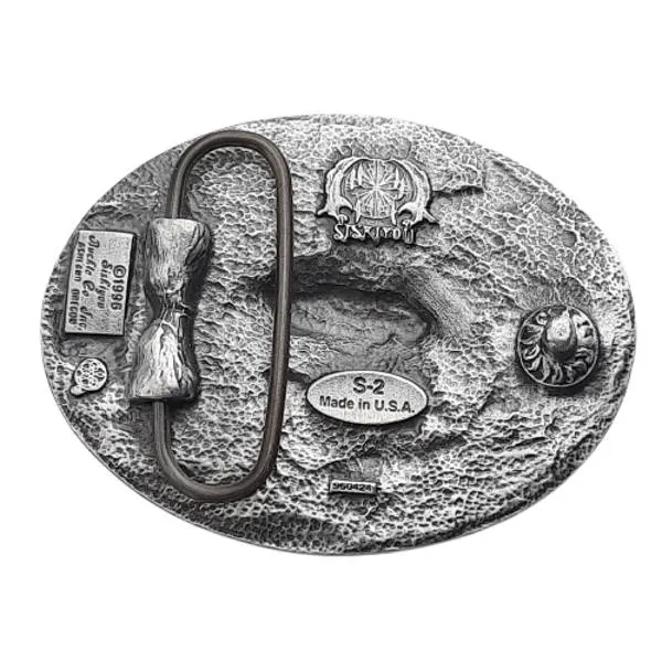 Belt Buckle Scorpion with diamond cut back