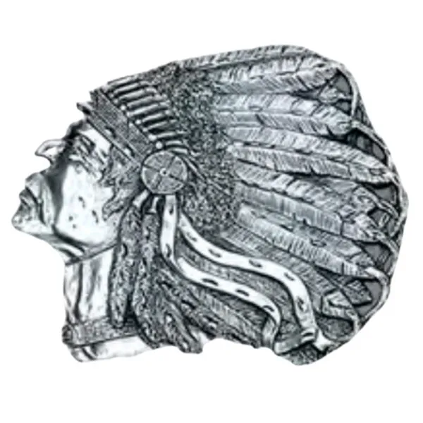 Belt Buckle Indianhead