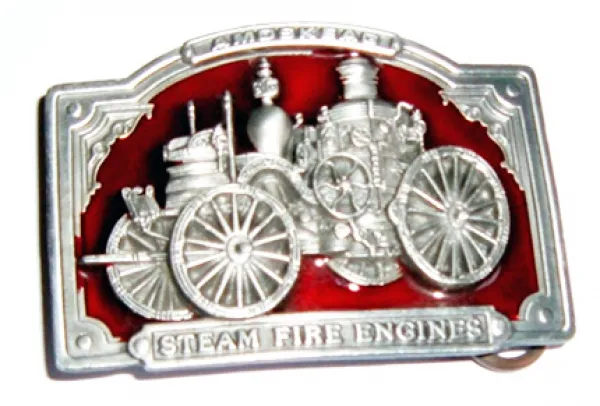 Belt Buckle Fire Engine Oldtimer