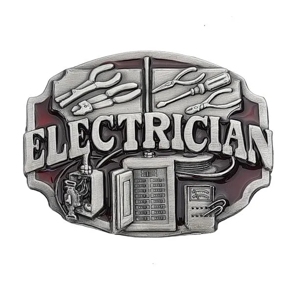 Gürtelschnalle Elektriker