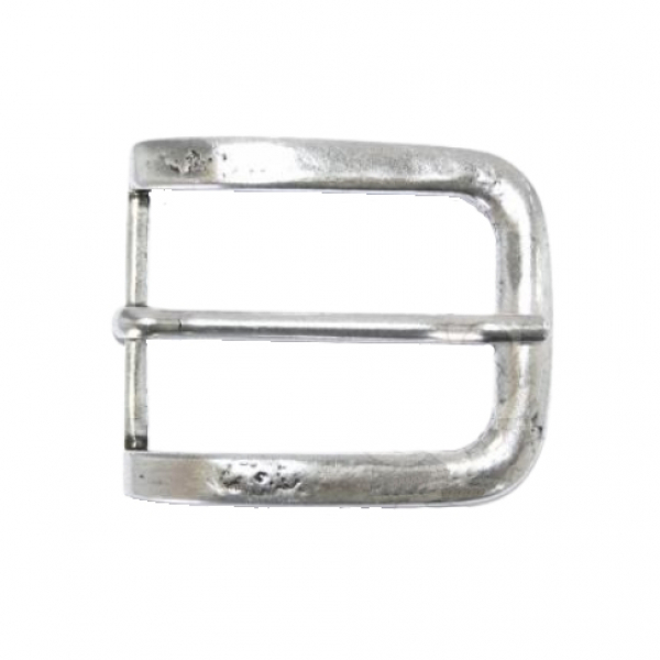 Design-Halbschnalle Jeans Silber von Umjubelt