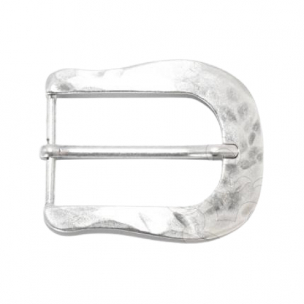 Design-Halbschnalle Amboss Silber von Umjubelt