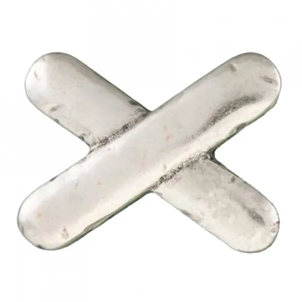 Design Gürtelschnalle Kreuz Silber von Umjubelt