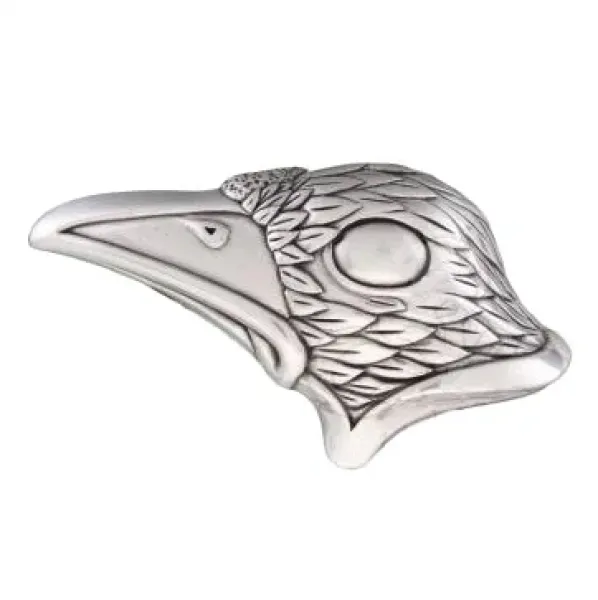 Design Belt Buckle Eagle Head silver by Umjubelt