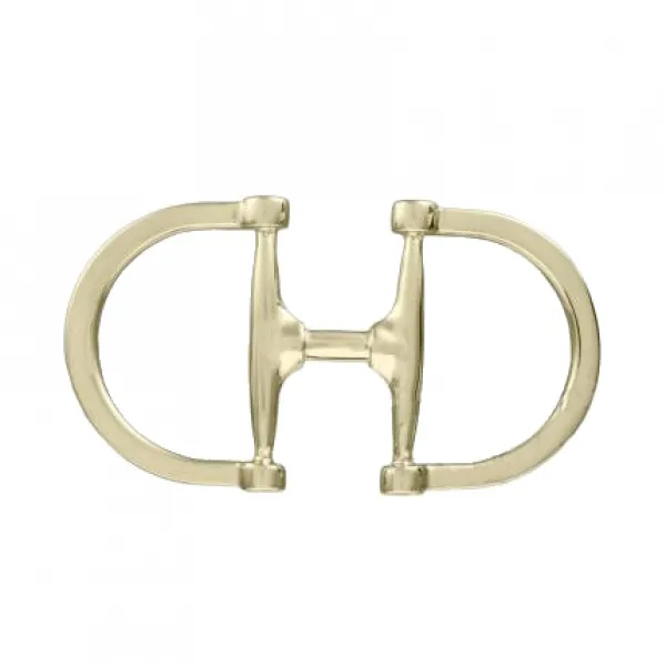 Design Gürtelschnalle Horse Bit Gold von Umjubelt