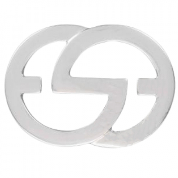 Design Gürtelschnalle Canelot silver von Umjubelt