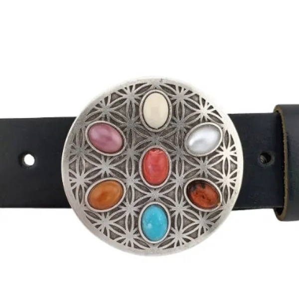 Design Belt Buckle Maori Dream | Umjubelt - with belt