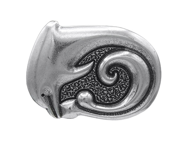 Design-Gürtelschnalle Maori Delfin | Umjubelt
