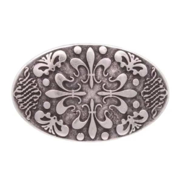Design Gürtelschnalle Lilienornament von Umjubelt