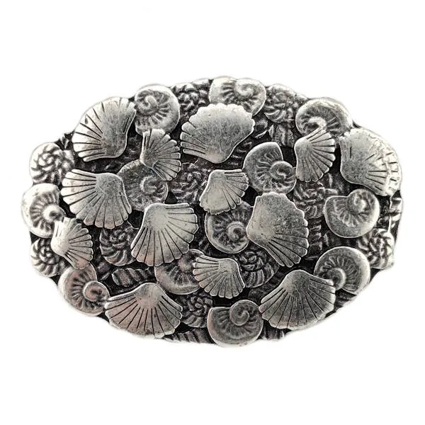 Design Gürtelschnalle Muschel Pool von Imjubelt