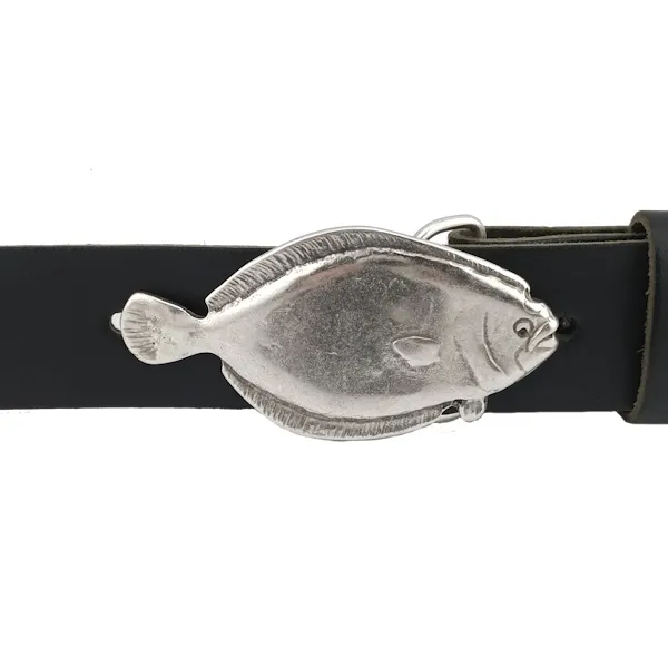 Design Belt Buckle Flounder from Umjubelt|Buckle.de