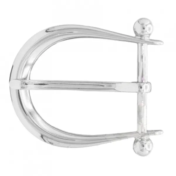 Design Gürtelschnalle Splinty silber von Umjubelt