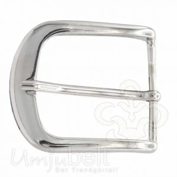 Design Gürtelschnalle Basic silber von Umjubelt