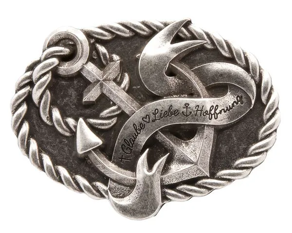 Design Belt Buckle Anchor Hope from Umjubelt