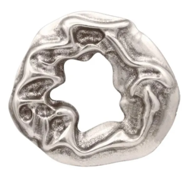 Design Belt Buckle Butter Cream Silver by Umjubelt