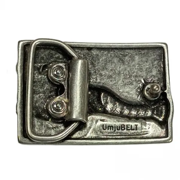 Design Belt Buckle Lobster from Umjubelt back