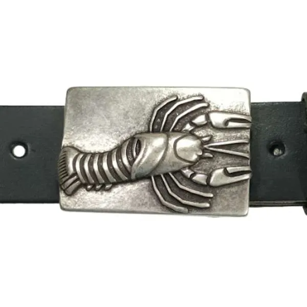 Design Belt Buckle Lobster from Umjubelt with belt