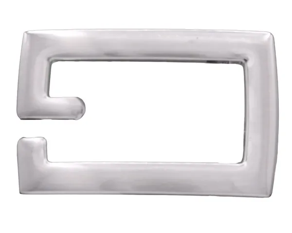 Design Gürtelschnalle Geschenk silber satin von Umjubelt