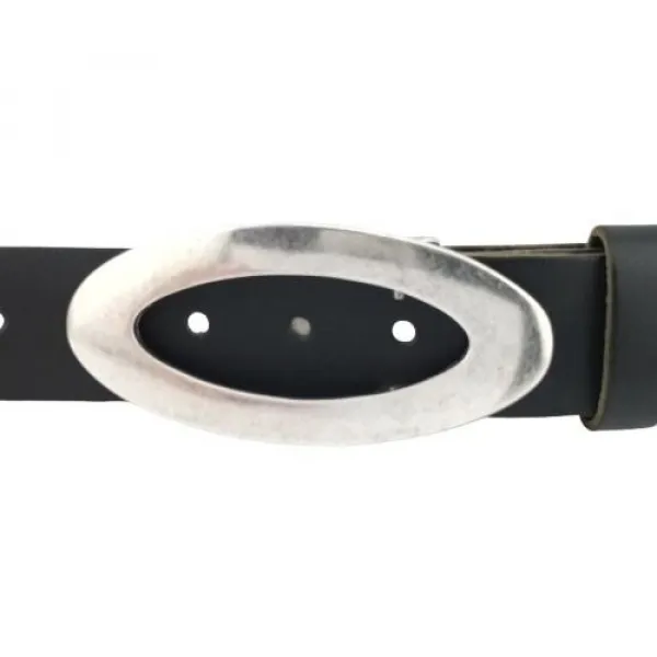 Design Gürtelschnalle Ovaler Ozean von Umjubelt - am Gürtel