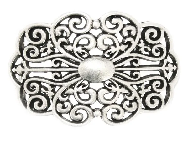 Design Gürtelschnalle Sonnig silber von Umjubelt