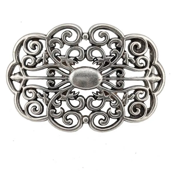 Design Belt Buckle Sunny silver from Umjubelt