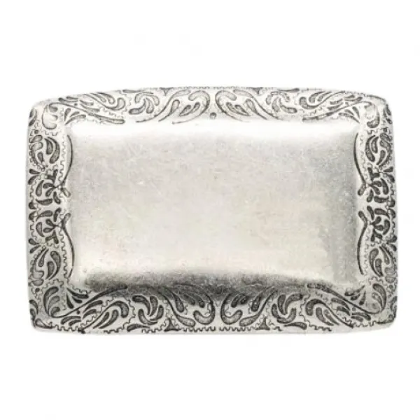 Design Belt Buckle Ornament silver by Umjubelt