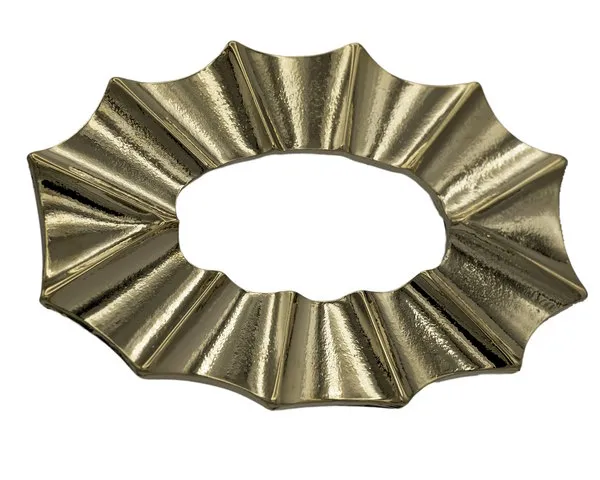 Design Belt Buckle Crater gold from Umjubelt
