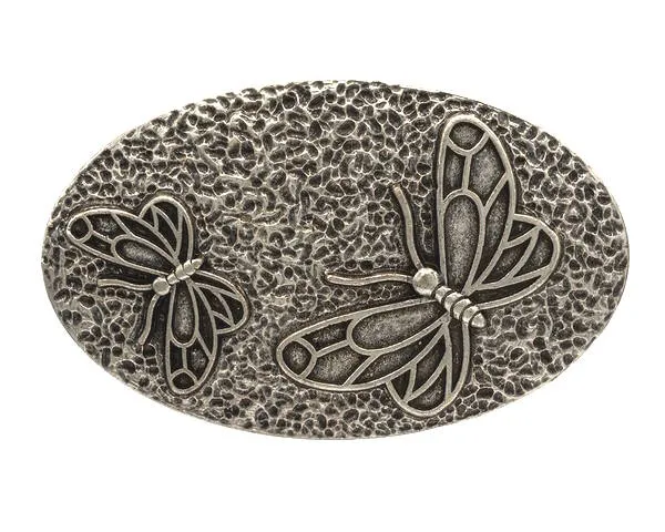 Design Belt Buckle Butterflies oval from Umjubelt