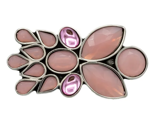 Design Belt Buckle Pink Flower from Umjubelt