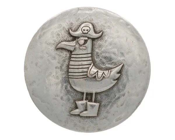 Design Belt Buckle Seagull Pirate from Umjubelt
