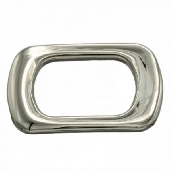 Design Belt Buckle Ovalstyle Silver by Umjubelt
