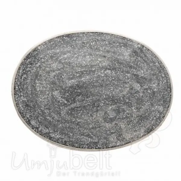 Design Gürtelschnalle Glitterati silber metallic von Umjubelt