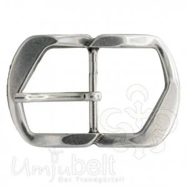 Design Gürtelschnalle Campo silber von Umjubelt