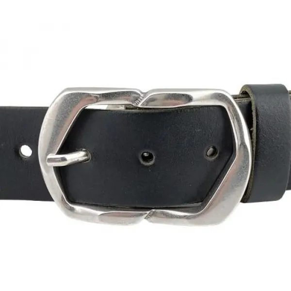 Design Belt Buckle Campo silver from Umjubelt - with belt
