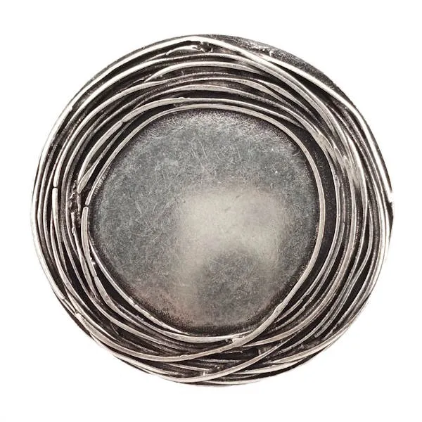 Design Belt Buckle Tangle silver from Umjubelt