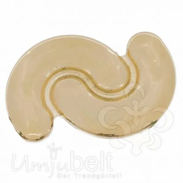 Design Gürtelschnalle Pipes gold von Umjubelt