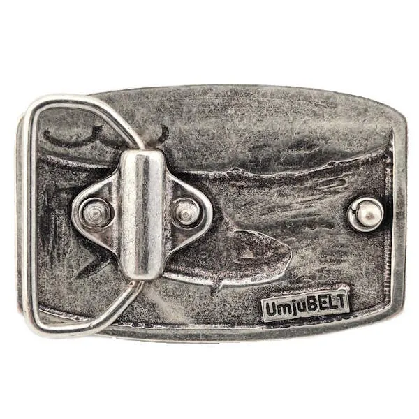 Design Gürtelschnalle Fischdose von Umjubelt