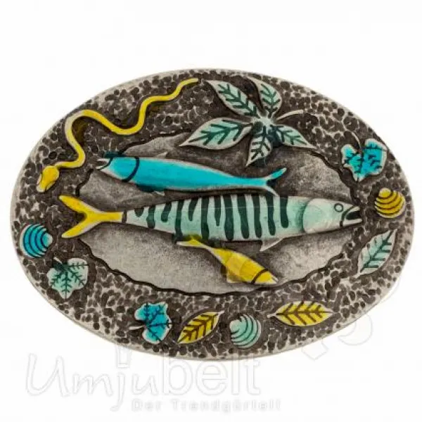 Design Belt Buckle Fish Safari from Umjubelt
