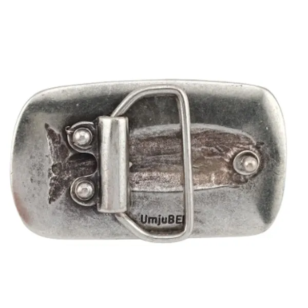 Design Gürtelschnalle Fish Plate von Umjubelt - hinten