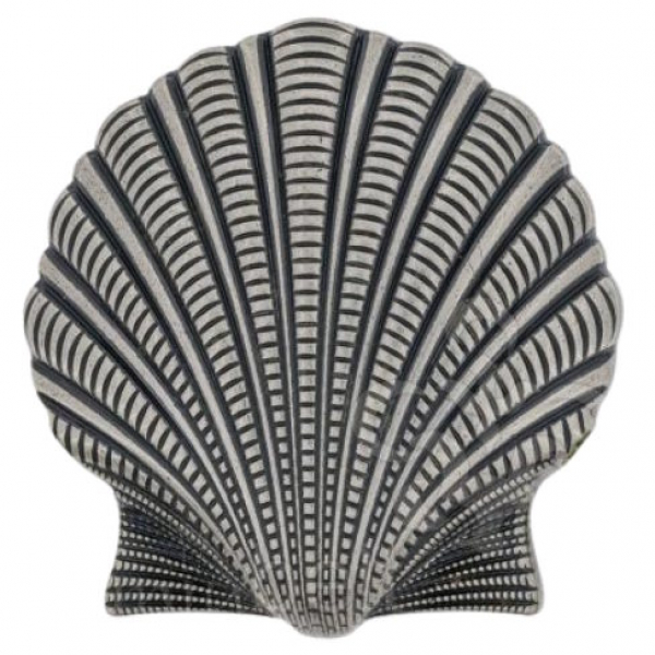 Design Gürtelschnalle Oyster in Silber von Umjubelt
