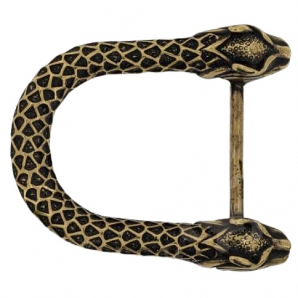 Design Halbschnalle Kairo Altgold von Umjubelt