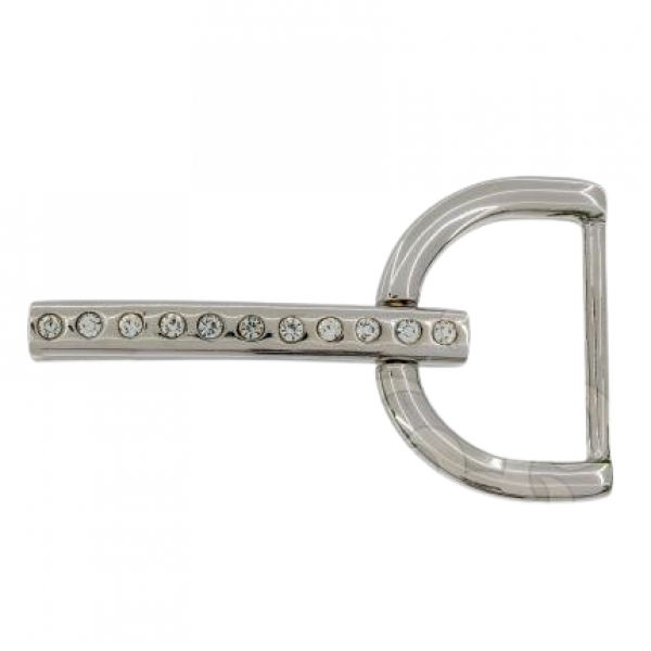 Design-Gürtelschnalle Paddock Strass von Umjubelt