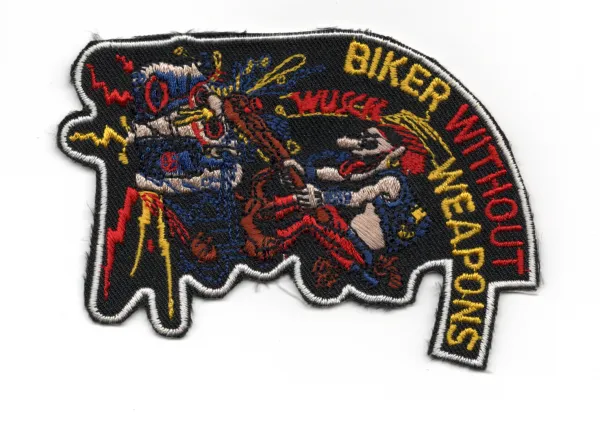 Patch Biker without Weapons