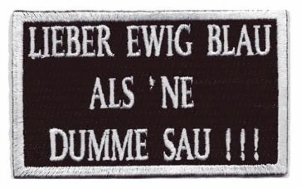 Patch Lieber ewig blau