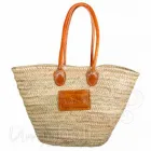 Design Korbtasche Elba cognac - Handarbeit von Umjubelt