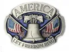 Belt Buckle Liberty Bell